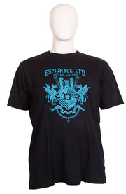 Espionage - Blå Signature Vintage T-Shirt