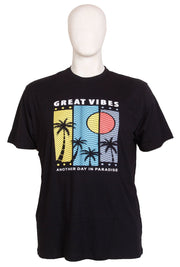 Espionage - Great Vibes Print T-Shirt