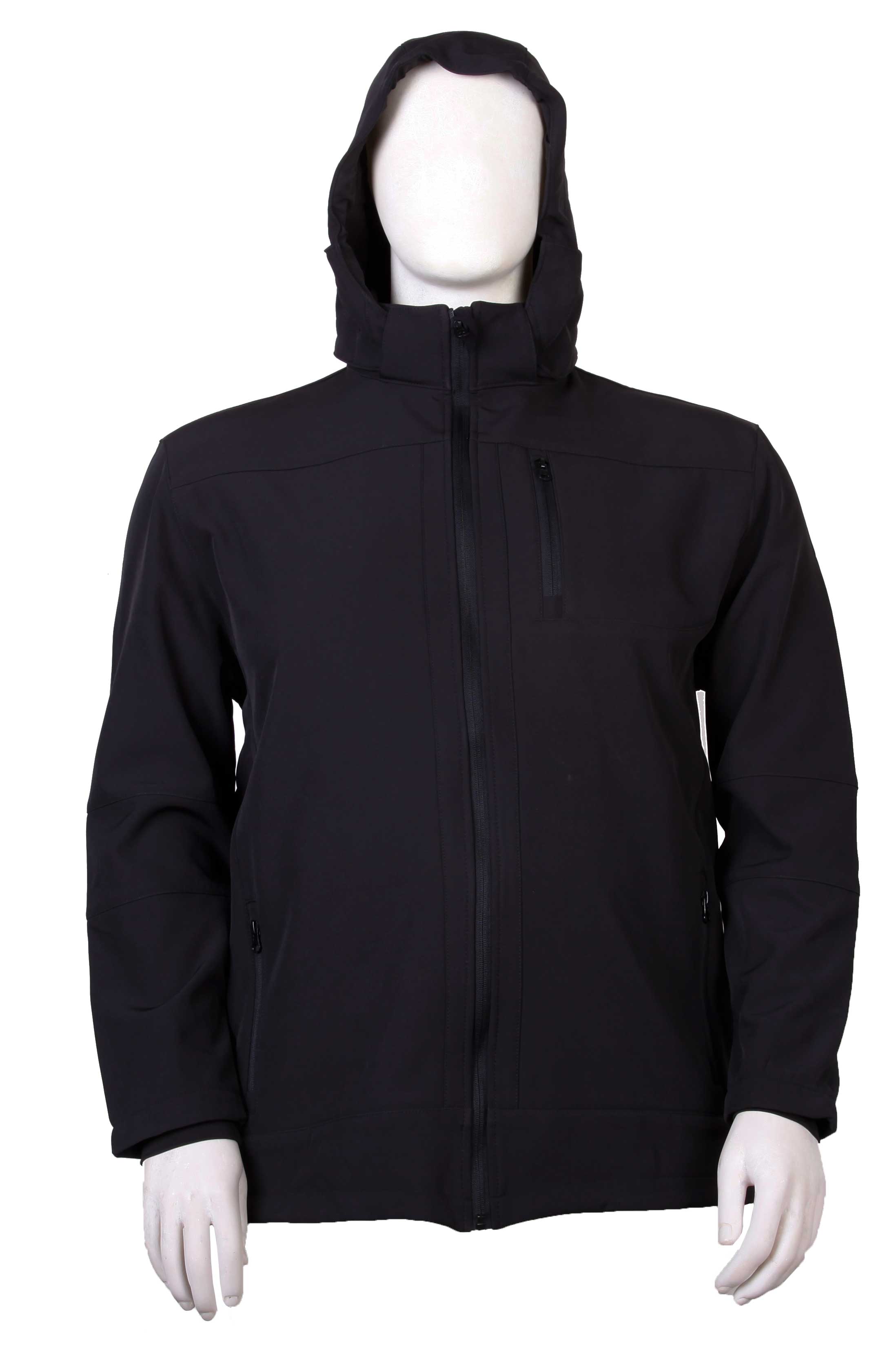 Espionage - Sort Softshell Jakke