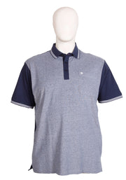 Espionage - Cut & Sew Polo Navy