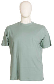 Espionage - Ensfarvet T-Shirt - Lys Grøn Forår 2025
