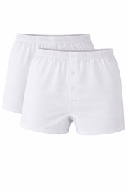 Espionage - Boksershorts 2 Pak - Hvid