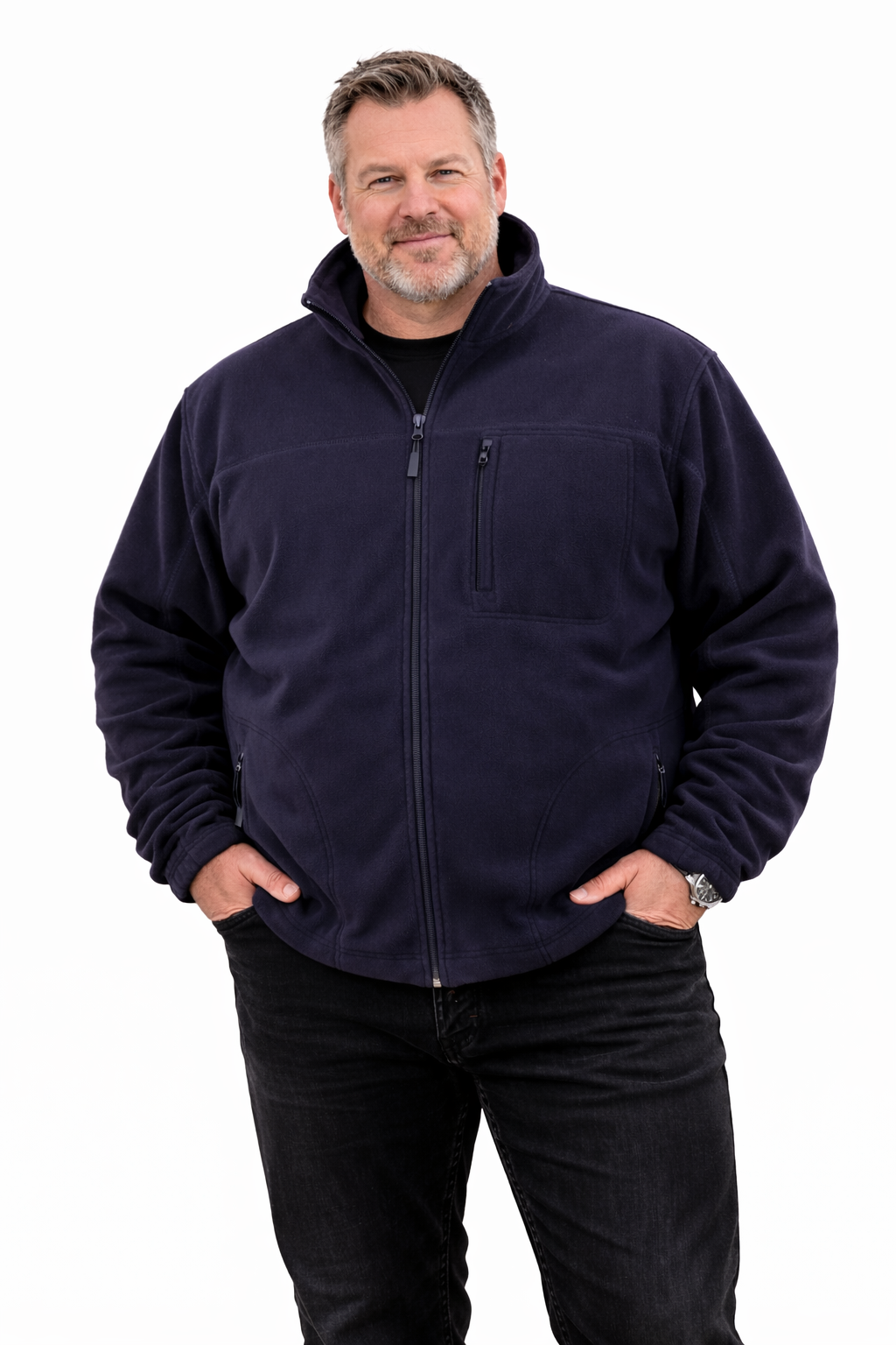 Espionage - Fleece Jakke Navy