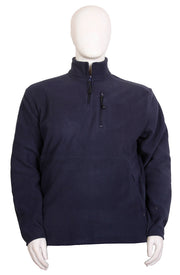Espionage - Fleece Anorak Trøje Navy