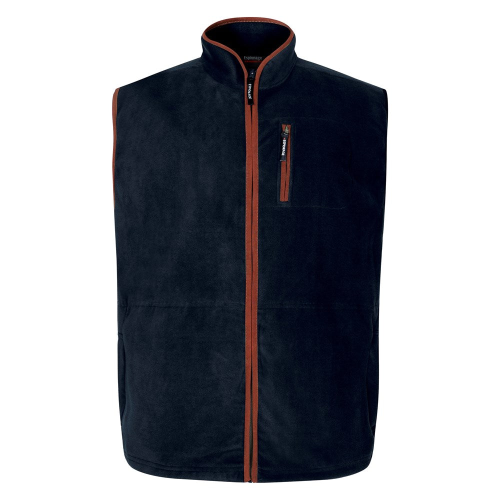 Espionage - Microfleece Vest - Navy