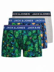 Jack & Jones Floral 3-Pack Boxershorts – 2XL–8XL