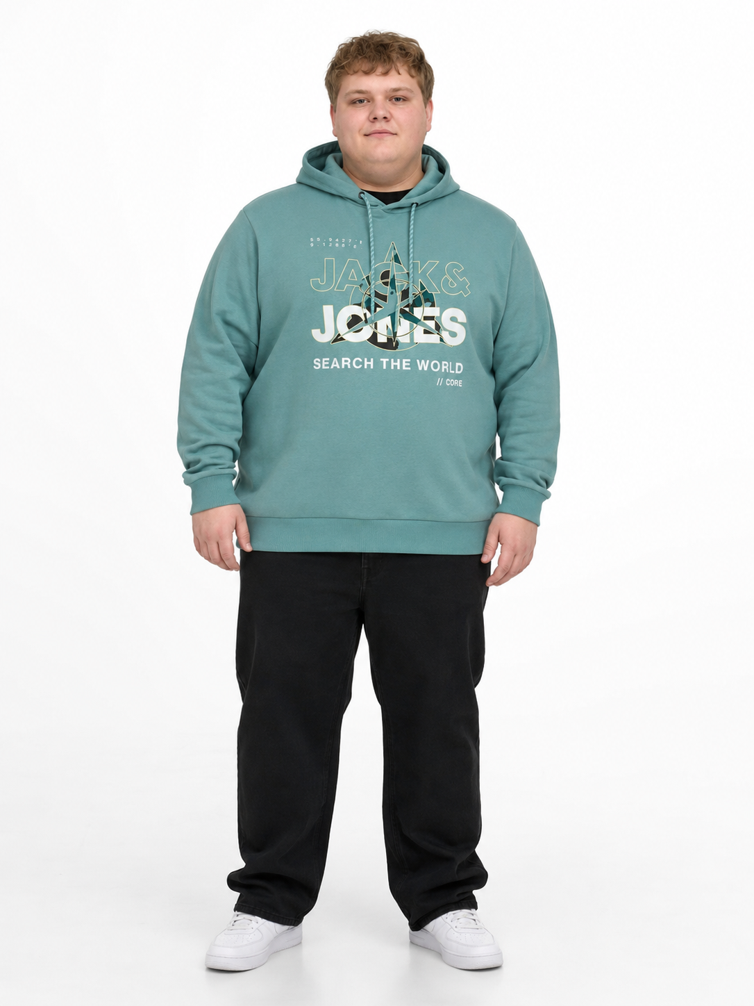 Jack & Jones - Hunt Hættetrøje Trellis
