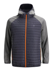 Jack & Jones - Multi Quilted Jakke - Grå Melange