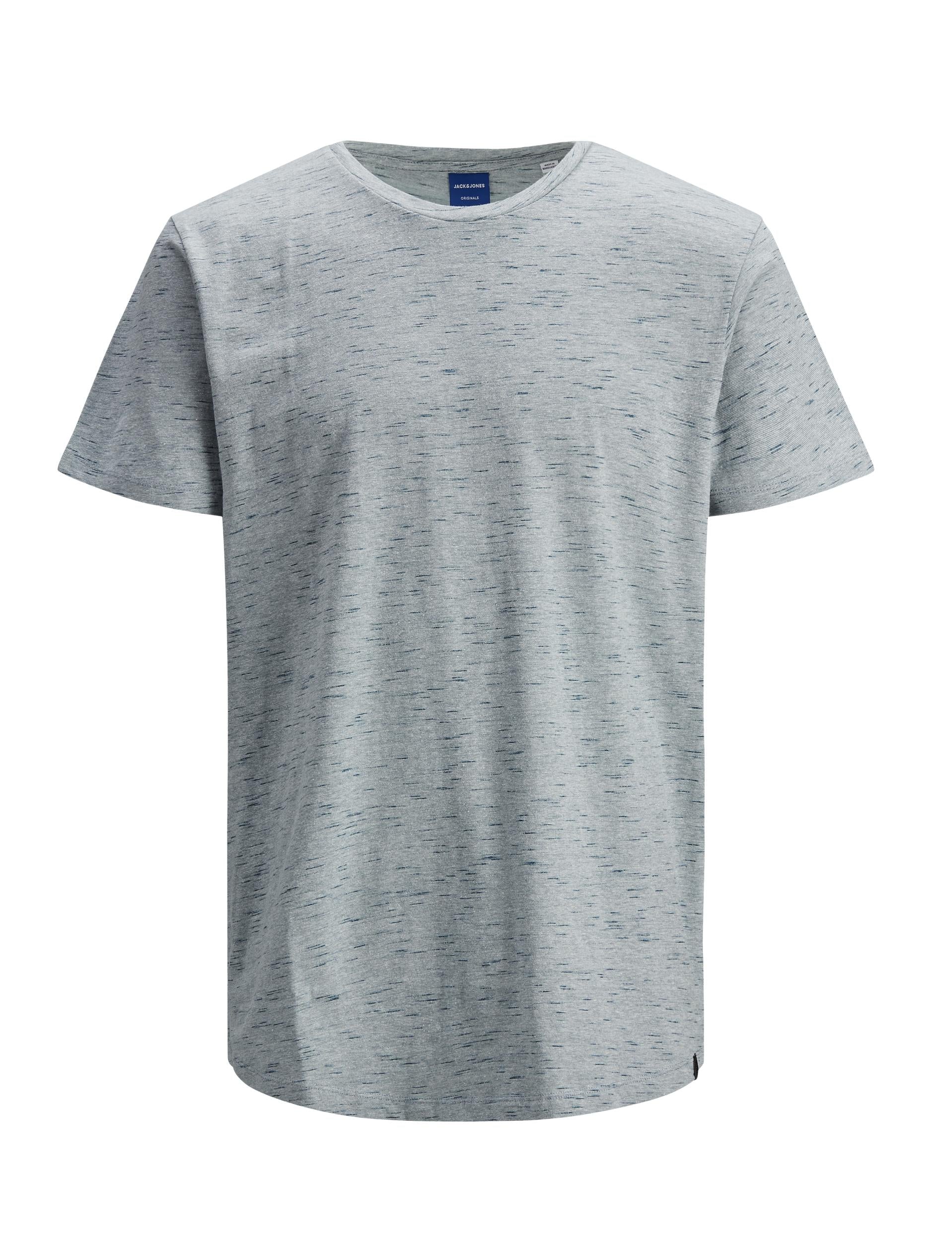 Jack & Jones - Noa Melange T-Shirt - Mallard Blue
