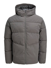Jack & Jones - Global Puffer Jakke - Grå
