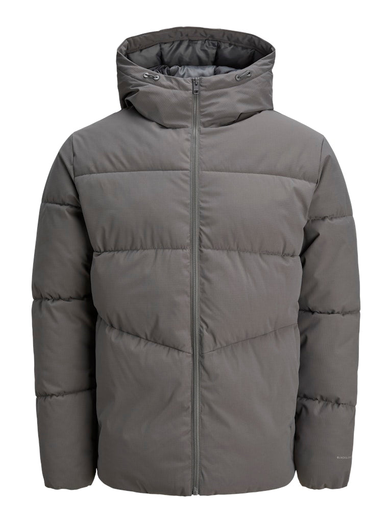 Jack & Jones - Global Puffer Jakke - Grå