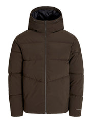 Jack & Jones - Global Puffer Jakke - Brun