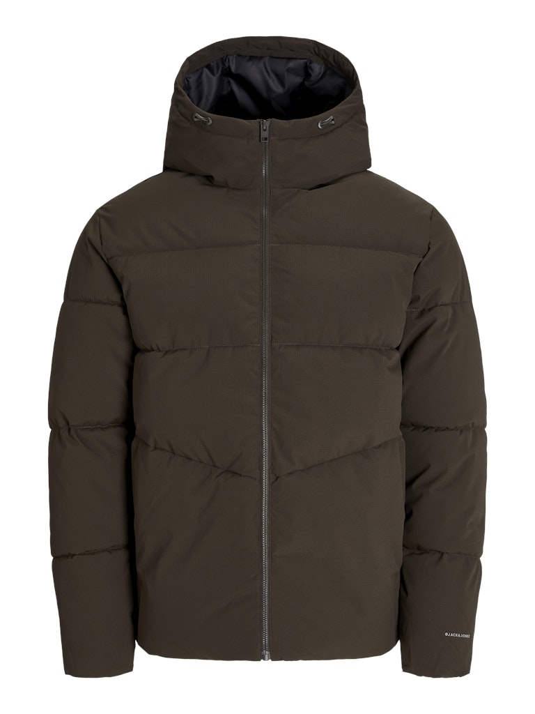 Jack & Jones - Global Puffer Jakke - Brun