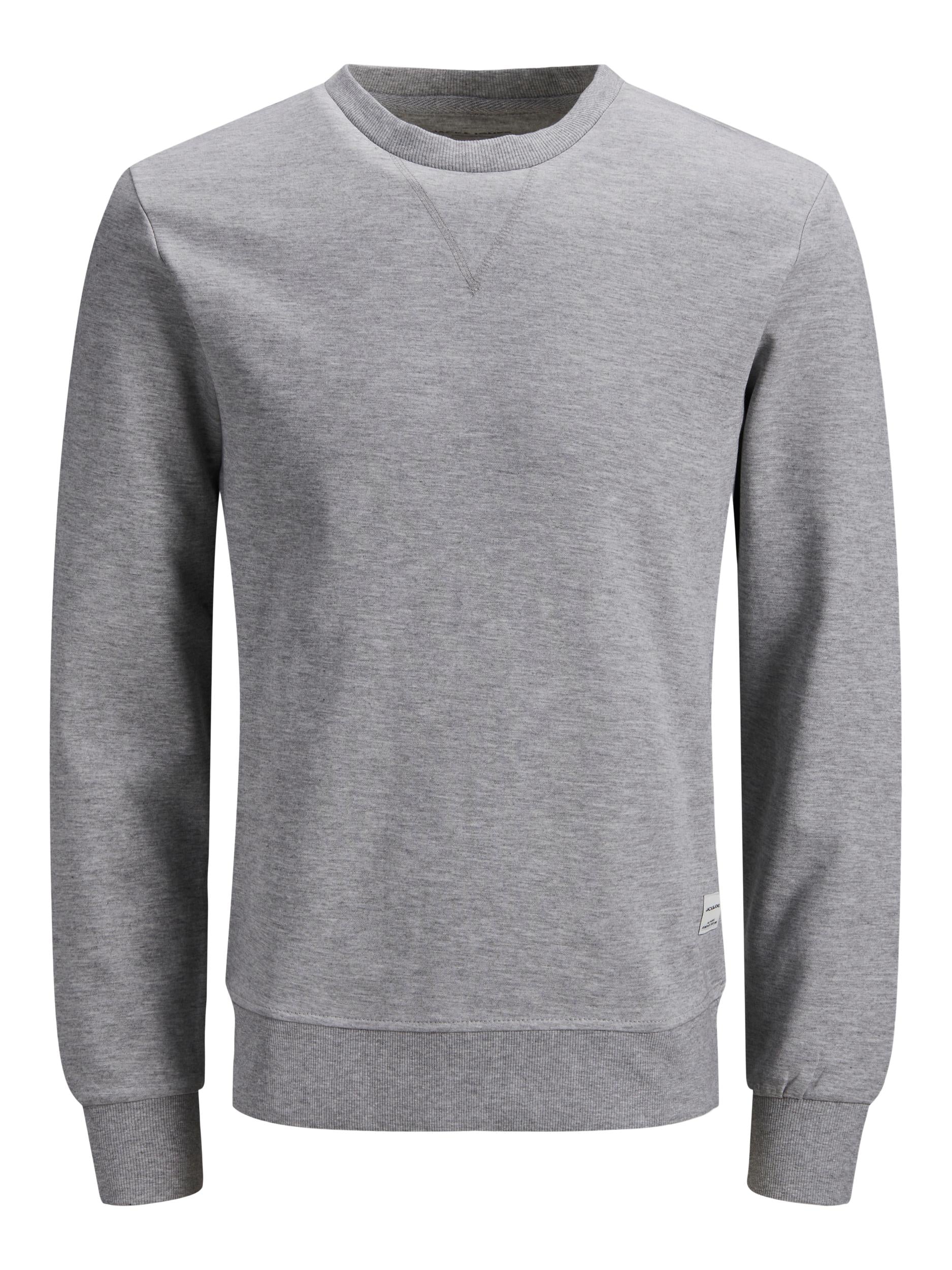 Jack & Jones - Basic Sweatshirt Lys grå