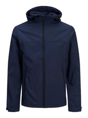 Jack & Jones - Marvin Hood Softshell Navy