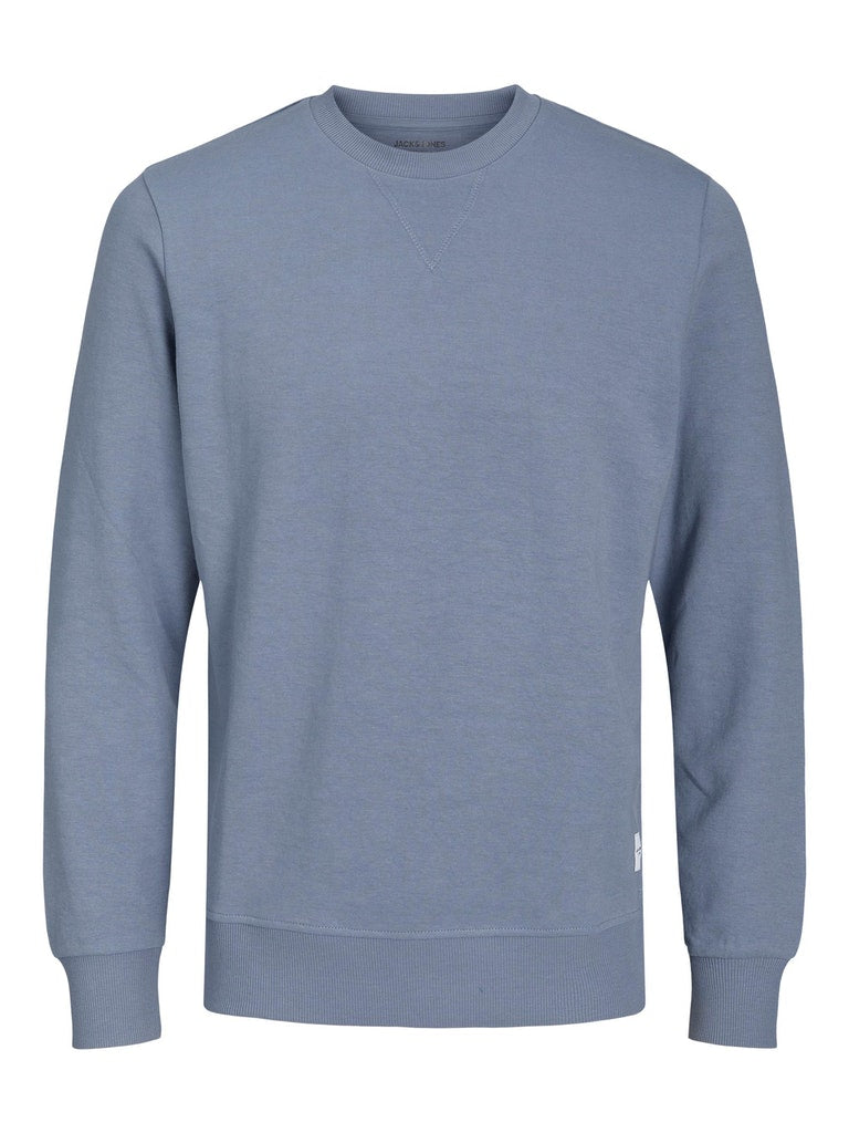 Jack & Jones - Basic Crew Neck Sweatshirt Støvet Blå