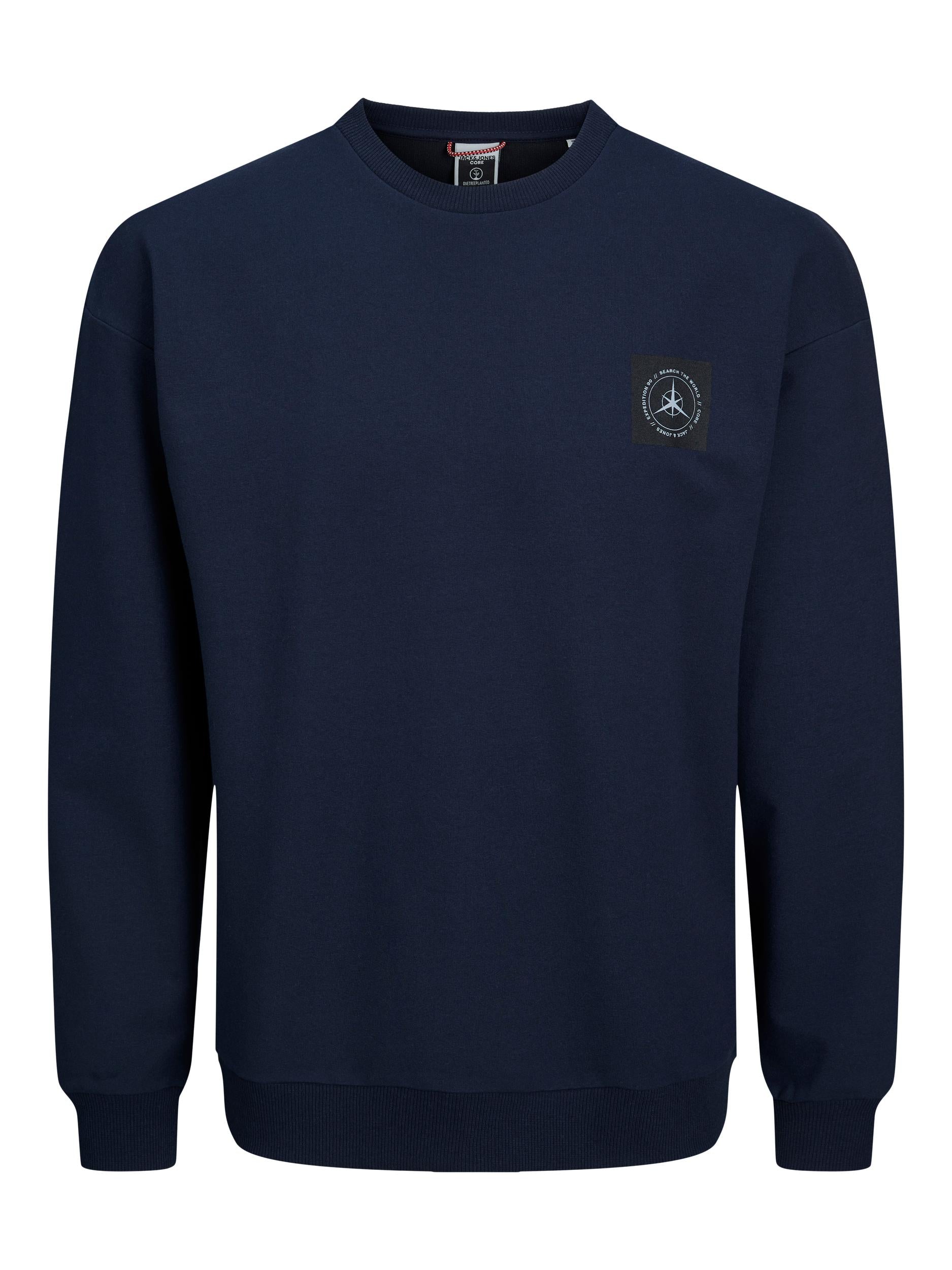 Jack & Jones - Filo Sweat Crew Navy