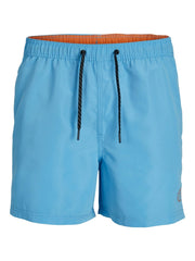 Jack & Jones - Fiji Ensfarvet Badeshorts Lys Blå