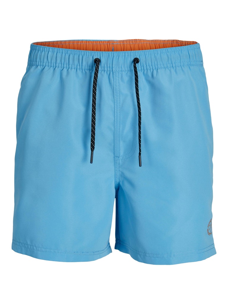 Jack & Jones - Fiji Ensfarvet Badeshorts Lys Blå