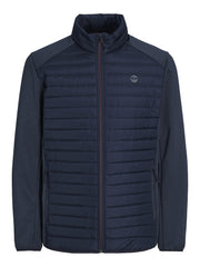 Jack & Jones - Multi Quilted Jakke - Navy Blazer