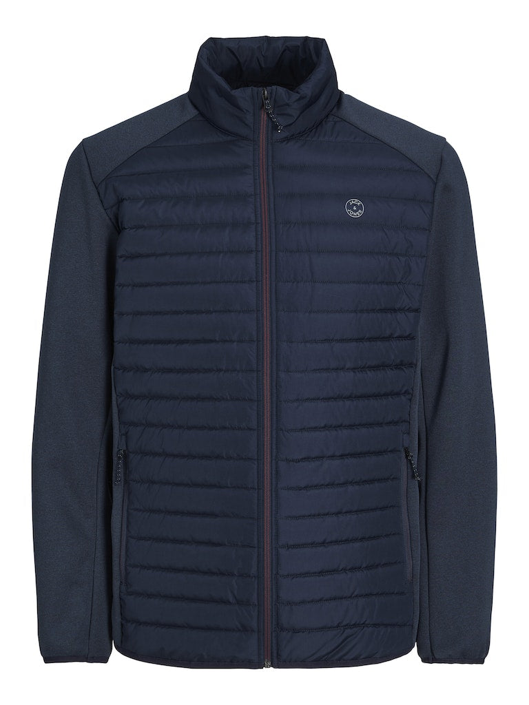 Jack & Jones - Multi Quilted Jakke - Navy Blazer