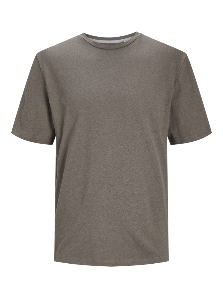 Jack & Jones - Soft Linen Blend T-Shirt - Falcon