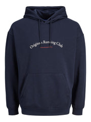 Jack & Jones - Brink City Hættetrøje Navy