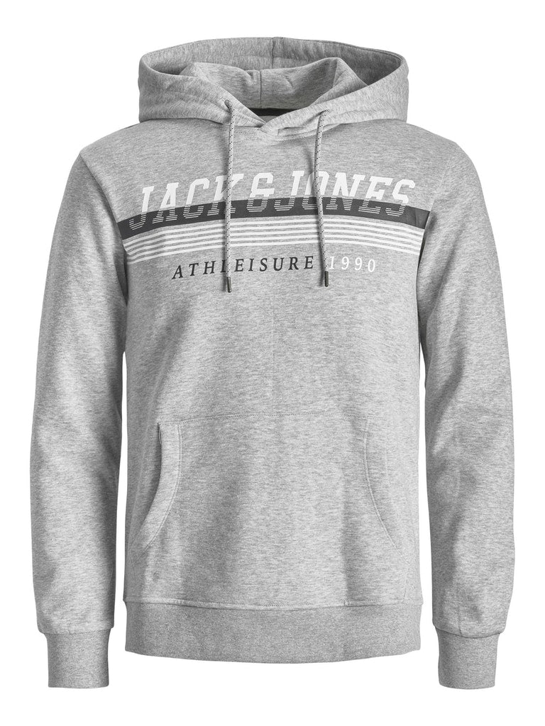 Jack & Jones - Iron Hættetrøje - Lys Grå