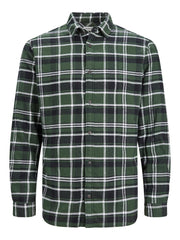 Jack & Jones - Plain Fall Ternet Skjorte Lange Ærmer Mountain View