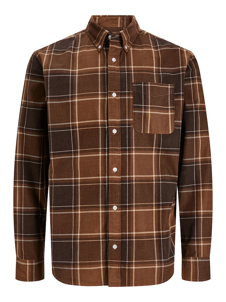 Jack & Jones  - Brook Fløjls Skjorte L/S