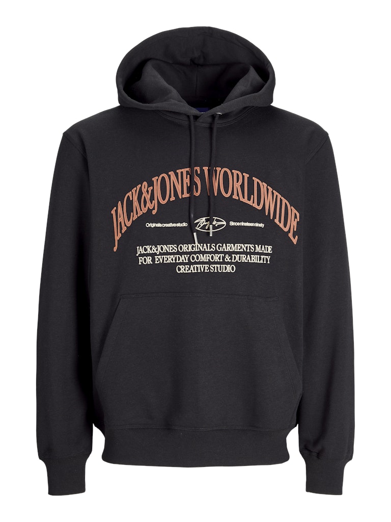 Jack & Jones - Frederiksberg Margate Hættetrøje - Sort