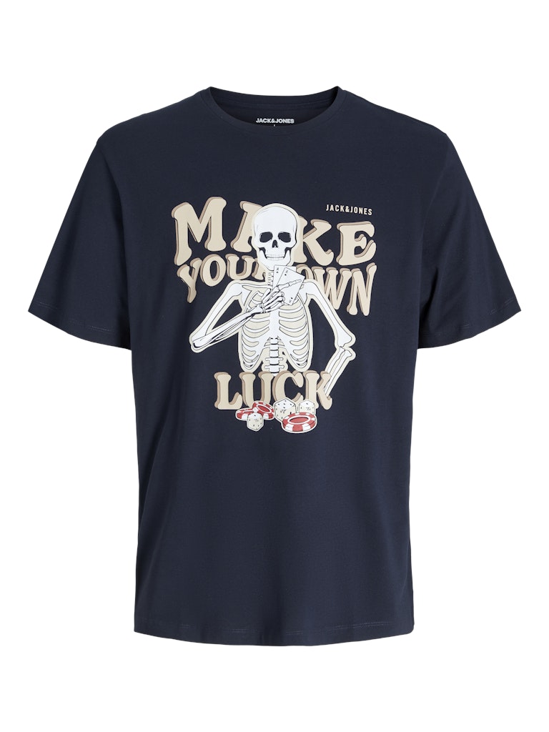 Jack & Jones - Make Your Own Luck Skull T-Shirt