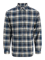 Jack & Jones - James Flannel Skjorte - Navy
