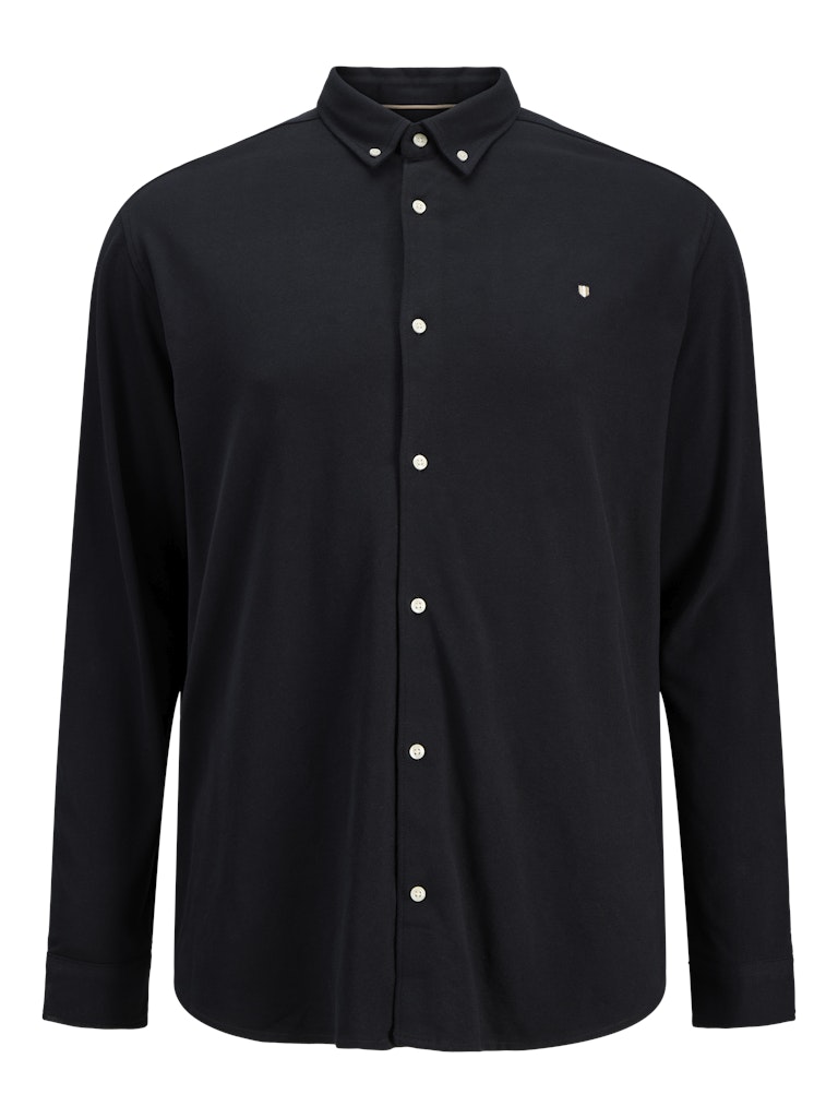Jack & Jones - Blake Pique Skjorte - Sort
