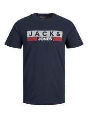 Jack & Jones - Corp Logo T-Shirt - Navy