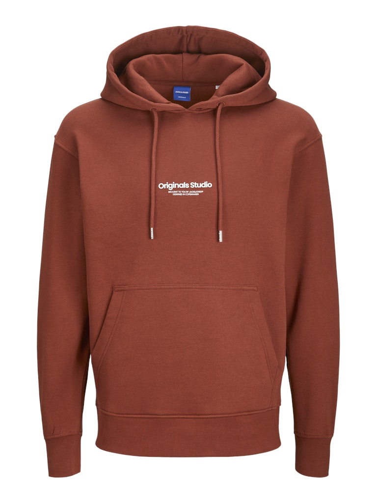 Jack & Jones - Vesterbro Hættetrøje - Brandy Brown