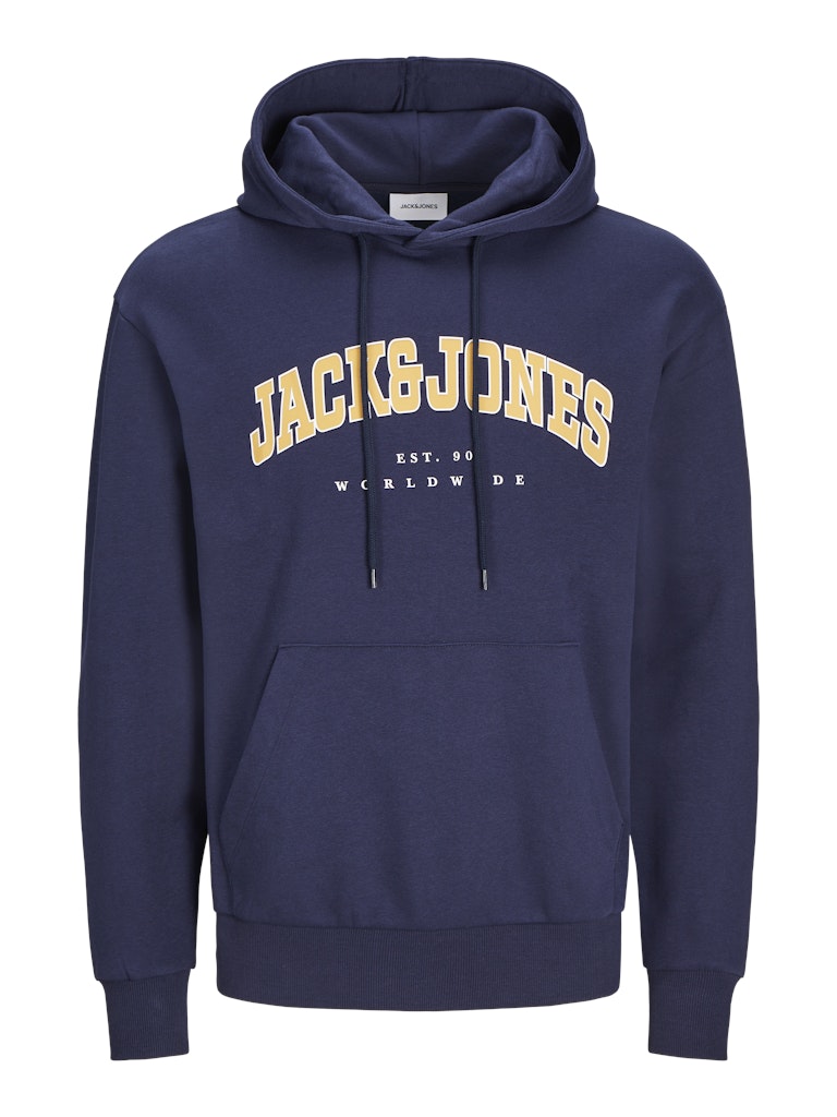 Jack & Jones - Caleb Varsity Hættetrøje - Navy Blazer