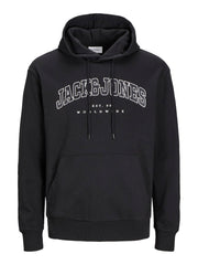 Jack & Jones - Caleb Varsity Hættetrøje - Sort