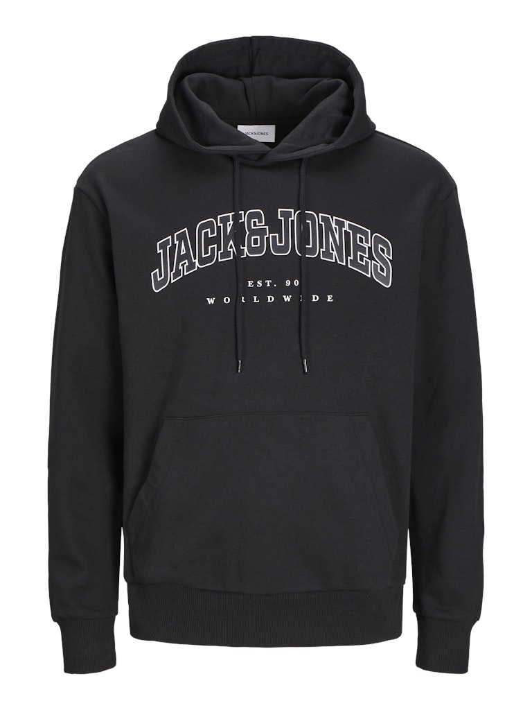 Jack & Jones - Caleb Varsity Hættetrøje - Sort