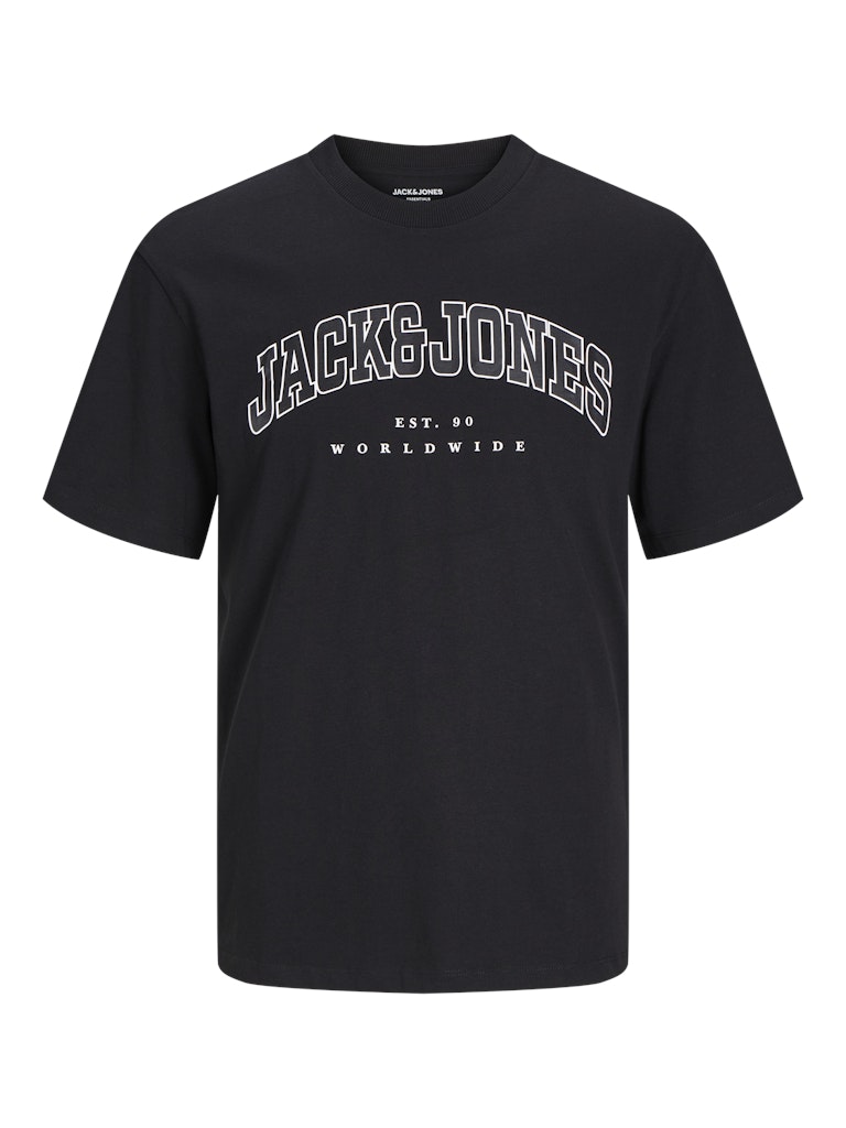 Jack & Jones - Caleb Varsity T-Shirt - Sort