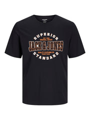 Jack & Jones - Logo T-Shirt AW24 - Sort