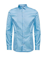 Jack & Jones  - Parma L/S Skjorte - Cashmere Blue