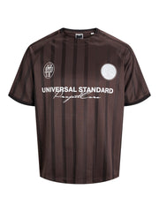 Jack & Jones - Retro Football T-Shirt - Seal Brown