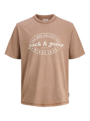 Jack & Jones - Dover Print T-Shirt - Monks Robe