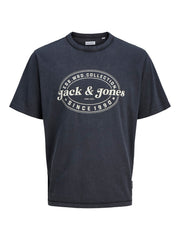 Jack & Jones - Dover Print T-Shirt - Sort