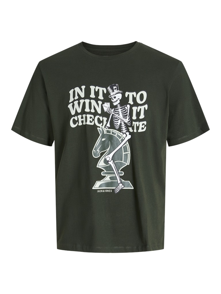 Jack & Jones - Checkmate Skull T-Shirt