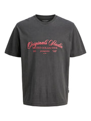 Jack & Jones - Wood Wash T-Shirt - Black
