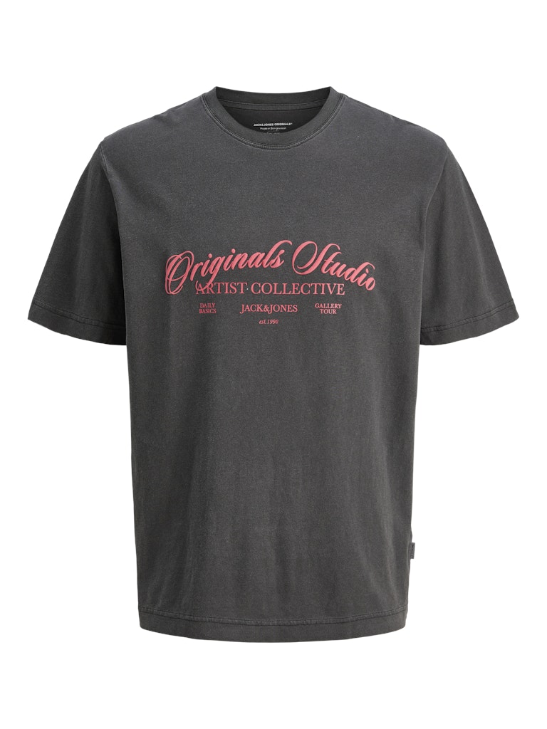 Jack & Jones - Wood Wash T-Shirt - Black