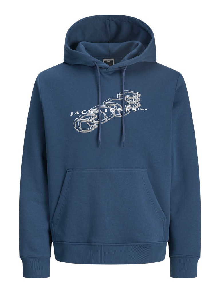 Jack & Jones - Fusion Hættetrøje Titan