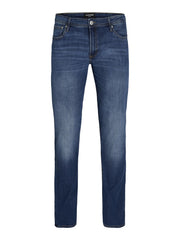 Jack & Jones  - Tim Original Stretch Jeans Blå